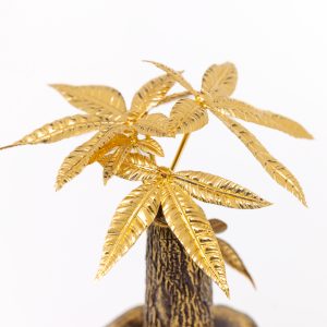 Cây Kim Ngân Dát Vàng 24K