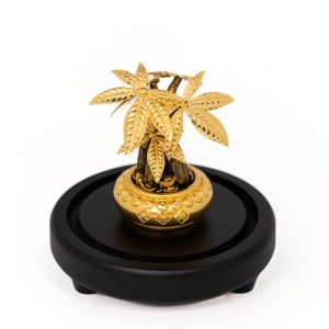 Cây Kim Ngân Nhỏ Dát Vàng 24K