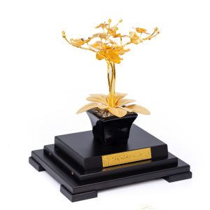 Hoa Lan Dát Vàng 24K