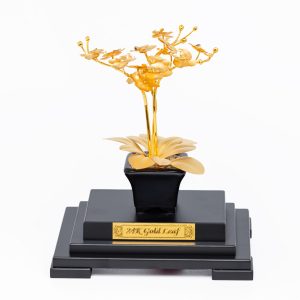 Hoa Lan Dát Vàng 24K