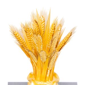 Hũ Lúa Thần Tài Dát Vàng 24K