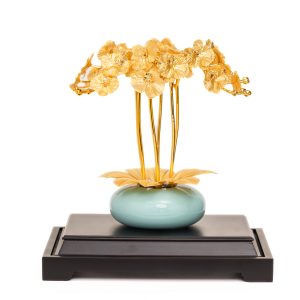 Lan Hồ Điệp Dát Vàng 24K