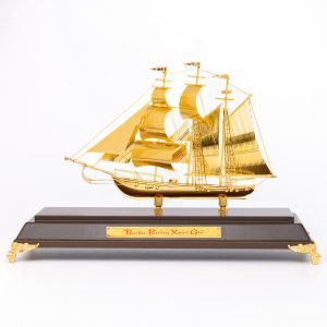 Thuyền Thuận Buồm Xuôi Gió Dát Vàng 24K